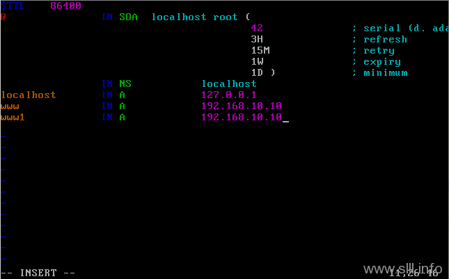 namedlocal CentOS/Linux域名服务器/DNS配置